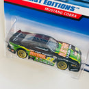 1998 Hot Wheels First Editions Mustang Cobra negro LW base Tailandia