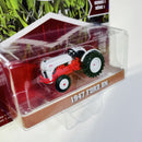2018 Greenlight Down On The Farm Series 1 1947 Ford 8N tractor rojo con blanco Llantas de Goma
