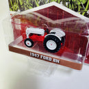 2018 Greenlight Down On The Farm Series 1 1947 Ford 8N tractor rojo con blanco Llantas de Goma