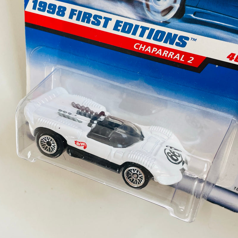 1998 Hot Wheels First Editions Chaparral 2 blanco LW