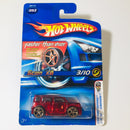 2005 Hot Wheels First Editions X-Raycers Scion xB Toyota 053 rojo FTE