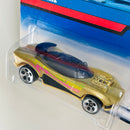 1998 Hot Wheels Flashfire 802 dorado metálico 5DOT