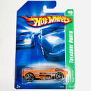 2007 Hot Wheels Treasure Hunts Mega Thrust Night Burner naranja OH5