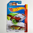 2015 Hot Wheels Treasure Hunt HW Race Rogue Hog rojo GitD OH5 base ZAMAC