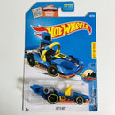 2016 Hot Wheels Treasure Hunt HW Ride-Ons Let's GO azul OH5