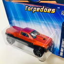 2005 Hot Wheels First Editions Torpedoes Trim Trk 049 rojo PR5