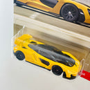 2021 Hot Wheels 1/4 Mile Finals McLaren Senna amarillo 10SP