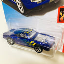2018 Hot Wheels HW Flames Custom 67 Pontiac Firebird azul 5SP