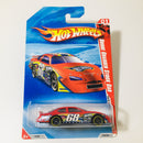 2010 Hot Wheels Race World Speedway Dodge Charger Stock Car rojo PR5