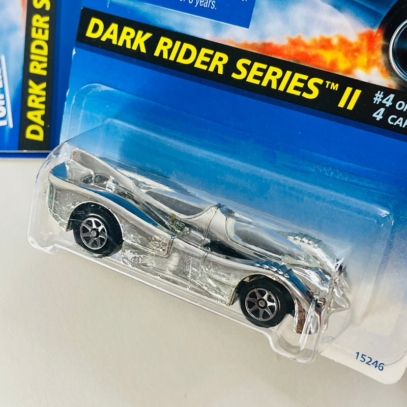 1996 Hot Wheels Dark Rider Series II Colección Set de 4 - Big Chill, Street Beast, Thunderstreak, Power Pistons