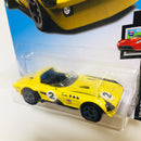 2019 Hot Wheels HW Roadsters Corvette Grand Sport Roadster amarillo 5SP