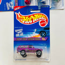 1997 Hot Wheels Biff! Bam! Boom! Series Colección Set de 4 - Mini Truck, Limozeen, Range Rover, Volkswagen VW Bug
