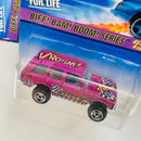 1997 Hot Wheels Biff! Bam! Boom! Series Colección Set de 4 - Mini Truck, Limozeen, Range Rover, Volkswagen VW Bug
