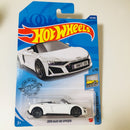 2020 Hot Wheels Factory Fresh 2019 Audi R8 Spyder blanco PR5
