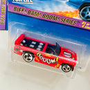1997 Hot Wheels Biff! Bam! Boom! Series Colección Set de 4 - Mini Truck, Limozeen, Range Rover, Volkswagen VW Bug