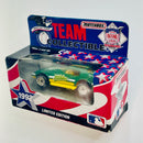 1992 Matchbox Team Collectible Limited Edition Major League Baseball Oakland Athletics Chevrolet Corvette verde