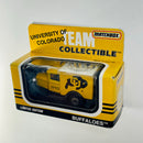 1991 Matchbox NFL Team Collectible Limited Edition University of Colorado Buffaloes Model A Ford Van amarillo