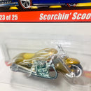 2005 Hot Wheels Classics Series 1 Scorchin' Scooter amarillo spectraflame MC3