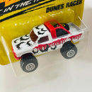 1996 Matchbox Dunes Racer 4x4 Open Back Truck 76 blanco