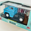 2010 M2 Machines Premium Edition Auto Trucks 1958 Chevrolet LCF 10-30 celeste Llantas de Goma