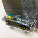 2019 Hot Wheels 51 Anniversary Satin and Chrome Custom 71 El Camino Chevrolet gris 5SP