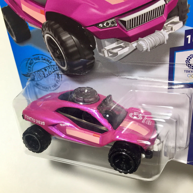 2020 Hot Wheels Treasure Hunt Olympic Games Tokyo 2020 Dune Daddy rosado 6SP