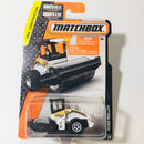 2015 Matchbox MBX Construction Road Roller blanco