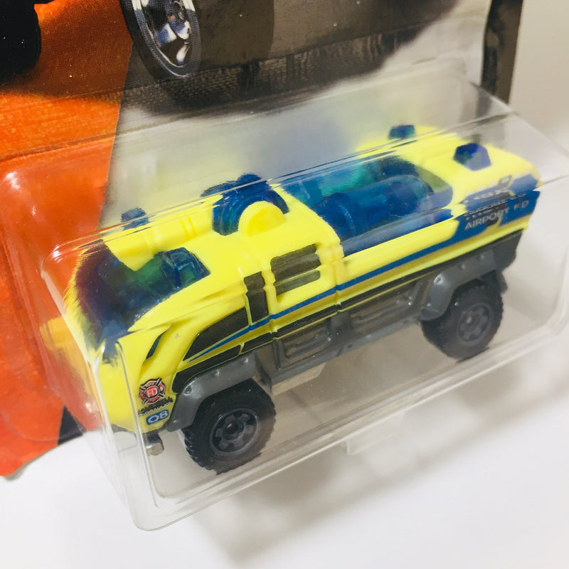 2015 Matchbox MBX Heroic Rescue Hardnoze amarillo