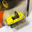2015 Matchbox MBX Explorers ATV 6x6 amarillo
