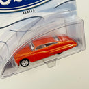 2003 Hot Wheels 100% Preferred Limited Edition 1/15,000 Ford Series Purple Passion 49 Mercury naranja metálico Llantas de Goma RR