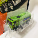 2016 Matchbox MBX Adventure City MBX Swisher verde