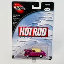 2003 Hot Wheels 100% Preferred Hot Rod Magazine 40 Ford fucsia metálico Llantas de Goma RR