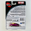 2003 Hot Wheels 100% Preferred Hot Rod Magazine 40 Ford fucsia metálico Llantas de Goma RR