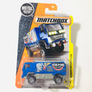 2017 Matchbox MBX Construction Dessert Thunder V16 azul