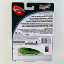 2003 Hot Wheels 100% Preferred Mopar Performance Parts 70 Plymouth Barracuda verde Llantas de Goma RR