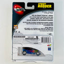 2003 Hot Wheels 100% Preferred Street Rodder Midnight Otto 1932 Ford Sedan azul Llantas de Goma RR