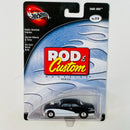 2003 Hot Wheels 100% Preferred Rod & Custom Shoe Box 49 Ford negro Llantas de Goma RR