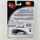 2003 Hot Wheels 100% Preferred Rod & Custom Shoe Box 49 Ford negro Llantas de Goma RR