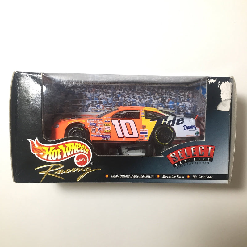 1999 Hot Wheels Racing Select Vehicles NASCAR Ricky Rudd 10 Tide Ford Taurus naranja