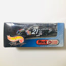 1999 Hot Wheels Racing Black Chrome Deluxe NASCAR Elliott Sadler 21 Citgo Ford Taurus negro