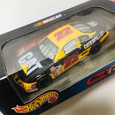 1999 Hot Wheels Racing Black Chrome Deluxe NASCAR Ward Burton 22 Caterpillar Pontiac amarillo