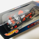1999 Hot Wheels Racing Black Chrome Deluxe NASCAR Bobby Hamilton 4 Kodak Film Chevrolet Monte Carlo negro