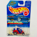 2000 Hot Wheels Virtual Collection Tee'd Off rojo 5SP base ZAMAC