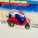 2000 Hot Wheels Virtual Collection Tee'd Off rojo 5SP base ZAMAC