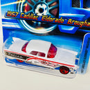 2005 Hot Wheels 1957 Cadillac Eldorado Brougham 147 blanco 3SP