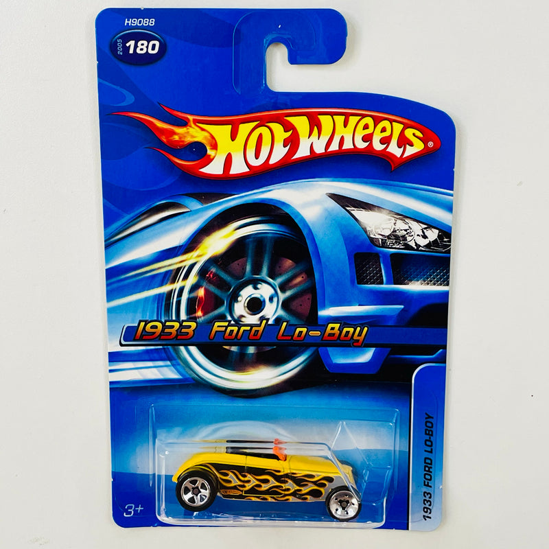 2005 Hot Wheels 1933 Ford Lo-boy 180 amarillo 5SP