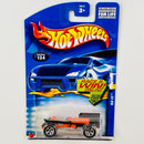 2002 Hot Wheels Old 3 134 naranja 5SP base ZAMAC