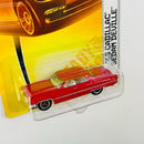 2008 Matchbox Heritage Classics 69 Cadillac Sedan DeVille rojo