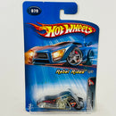 2005 Hot Wheels Rebel Rides Scorchin' Scooter negro MC3 base ZAMAC