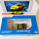2019 Hot Wheels id Factory Fresh 71 Lamborghini Mura P400 SV amarillo id